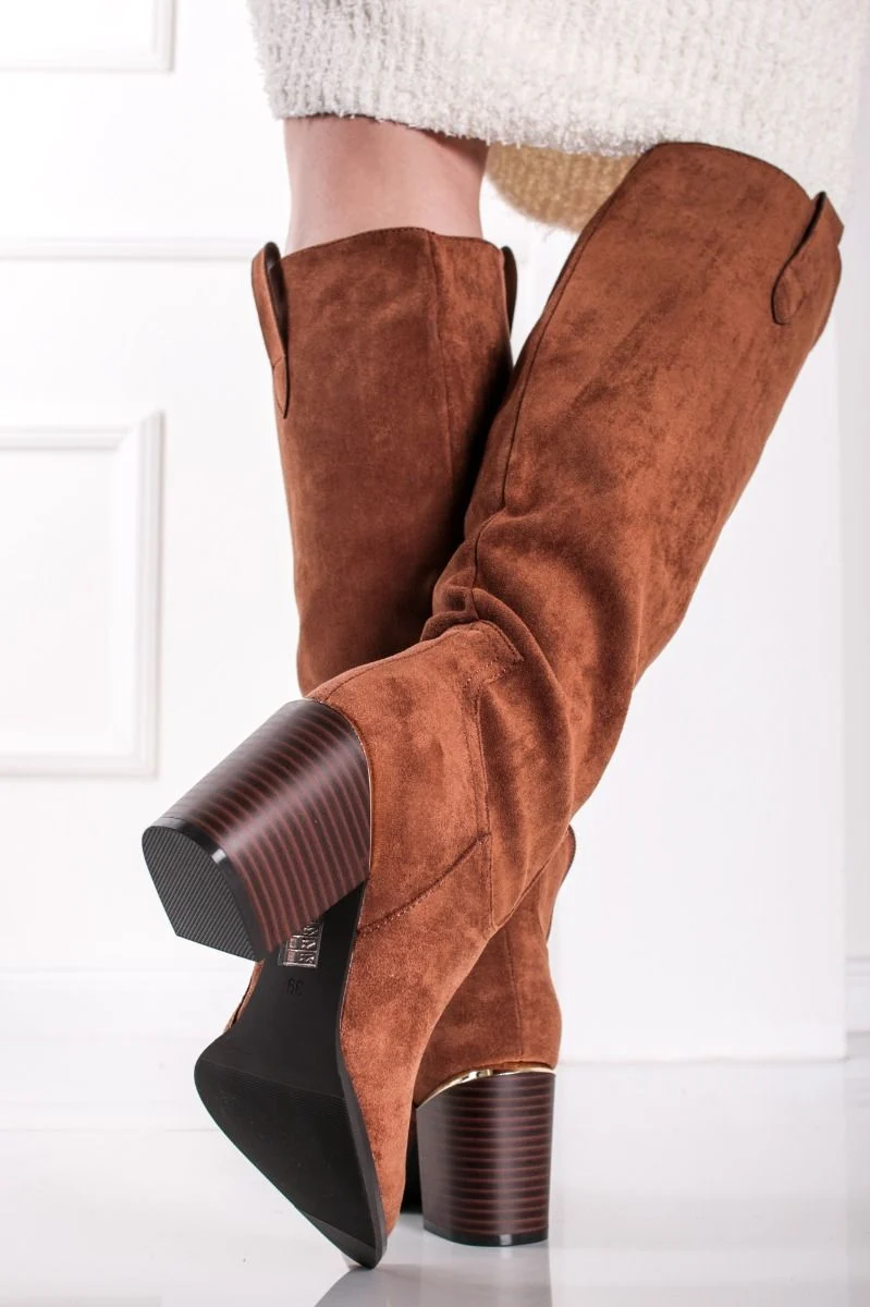 Bottes Camel Cowboy Style Santiags