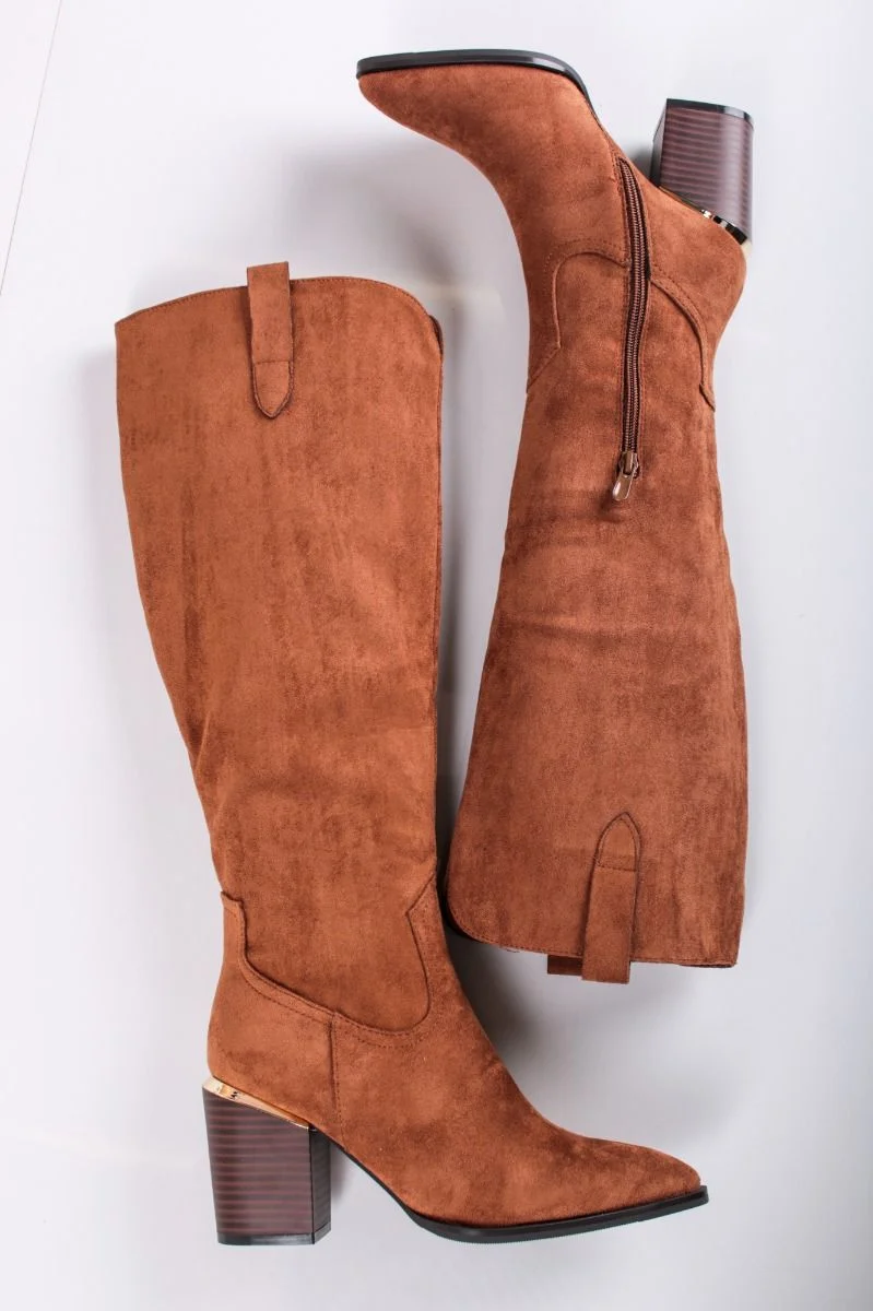 Bottes Camel Cowboy Style Santiags