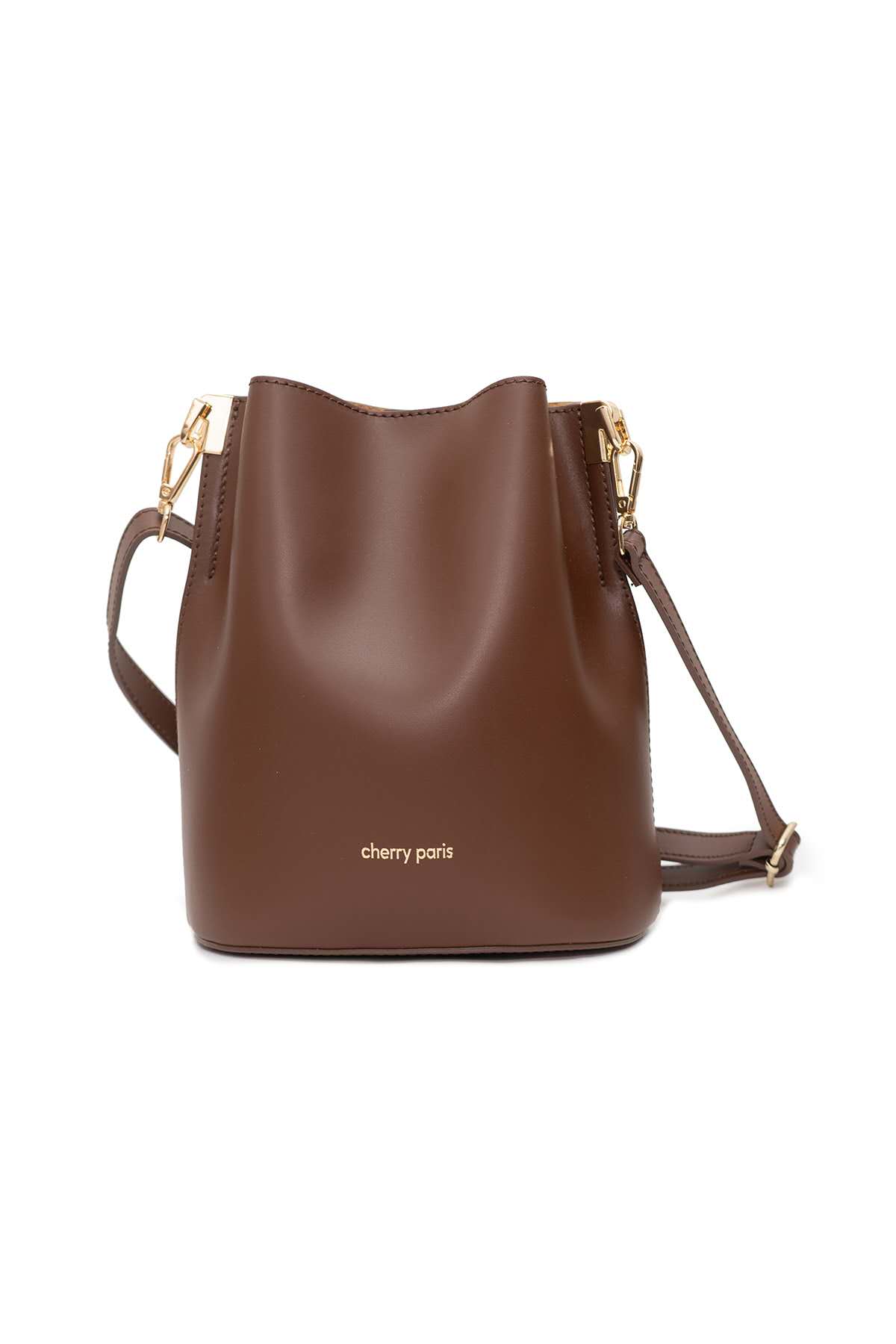 Sac bourse cuir NITA - Marrons
