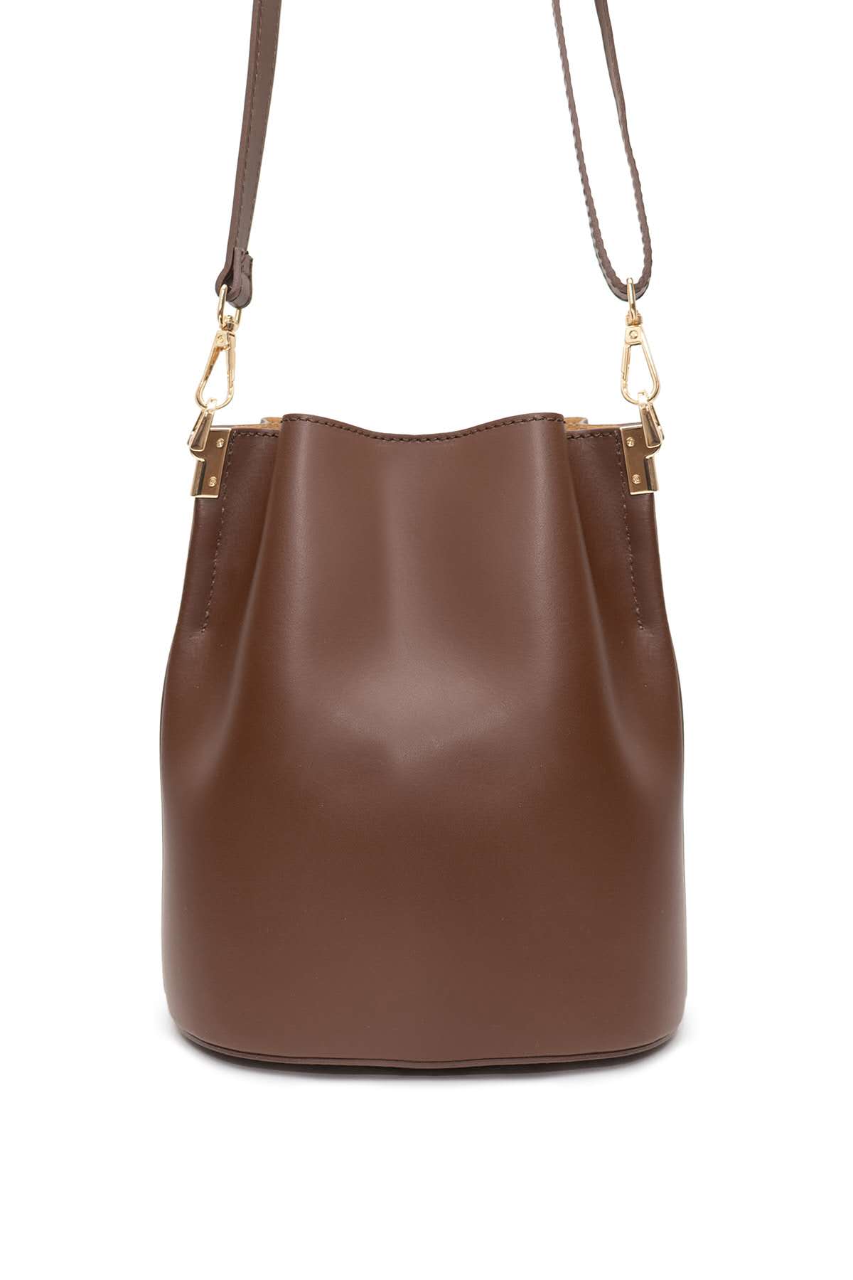 Sac bourse cuir NITA - Marrons