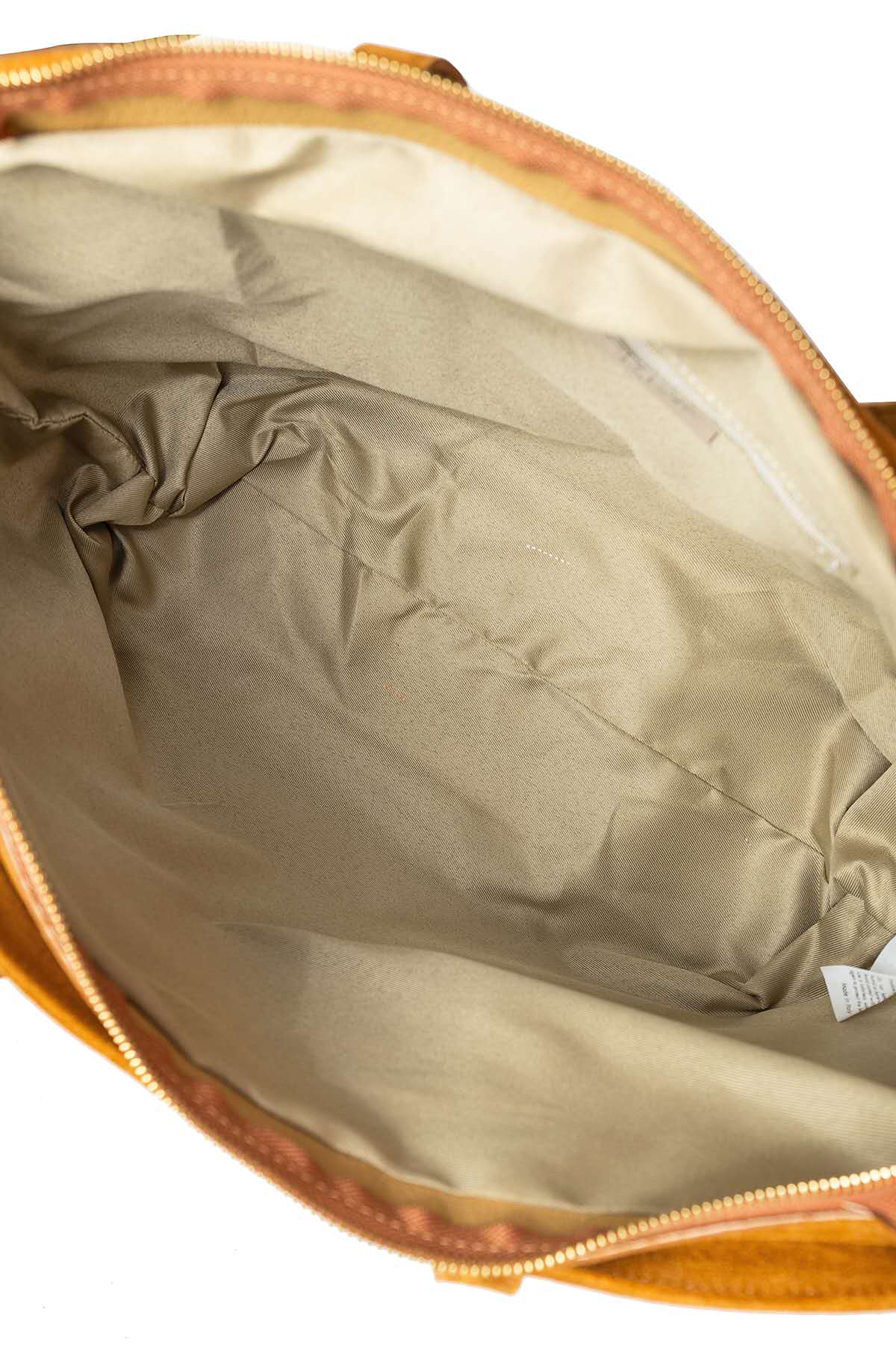 Sac Cabas en cuir FRANCESCA SUEDE - Cognac