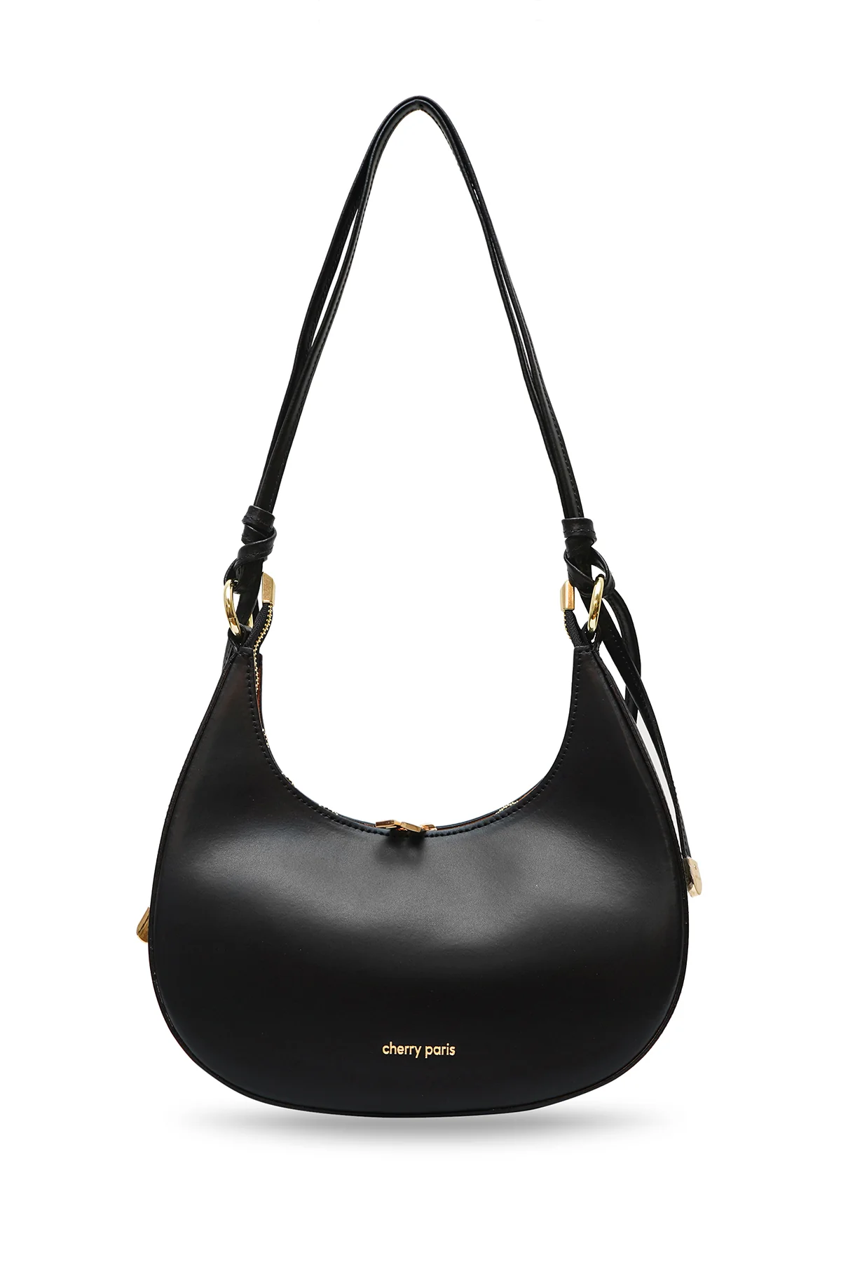 Sac cuir ALISSA - Noir