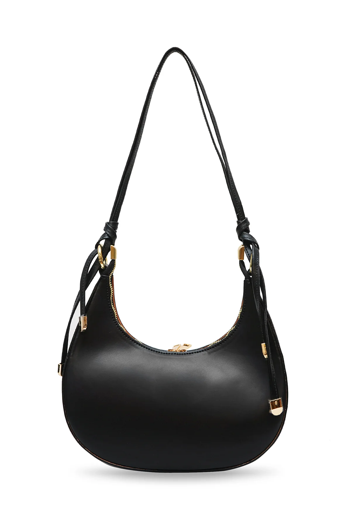 Sac cuir ALISSA - Noir