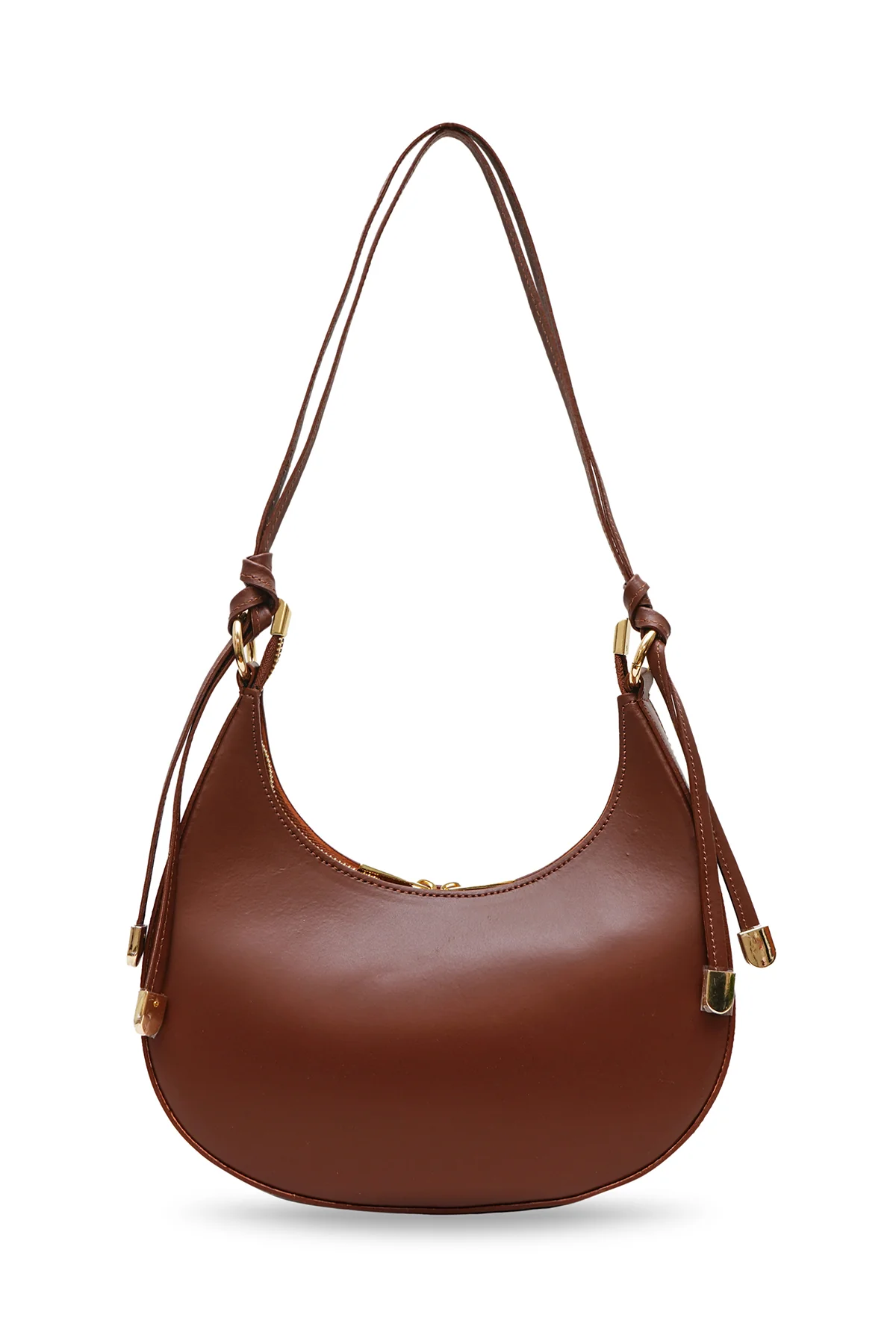 Sac cuir ALISSA - Marron