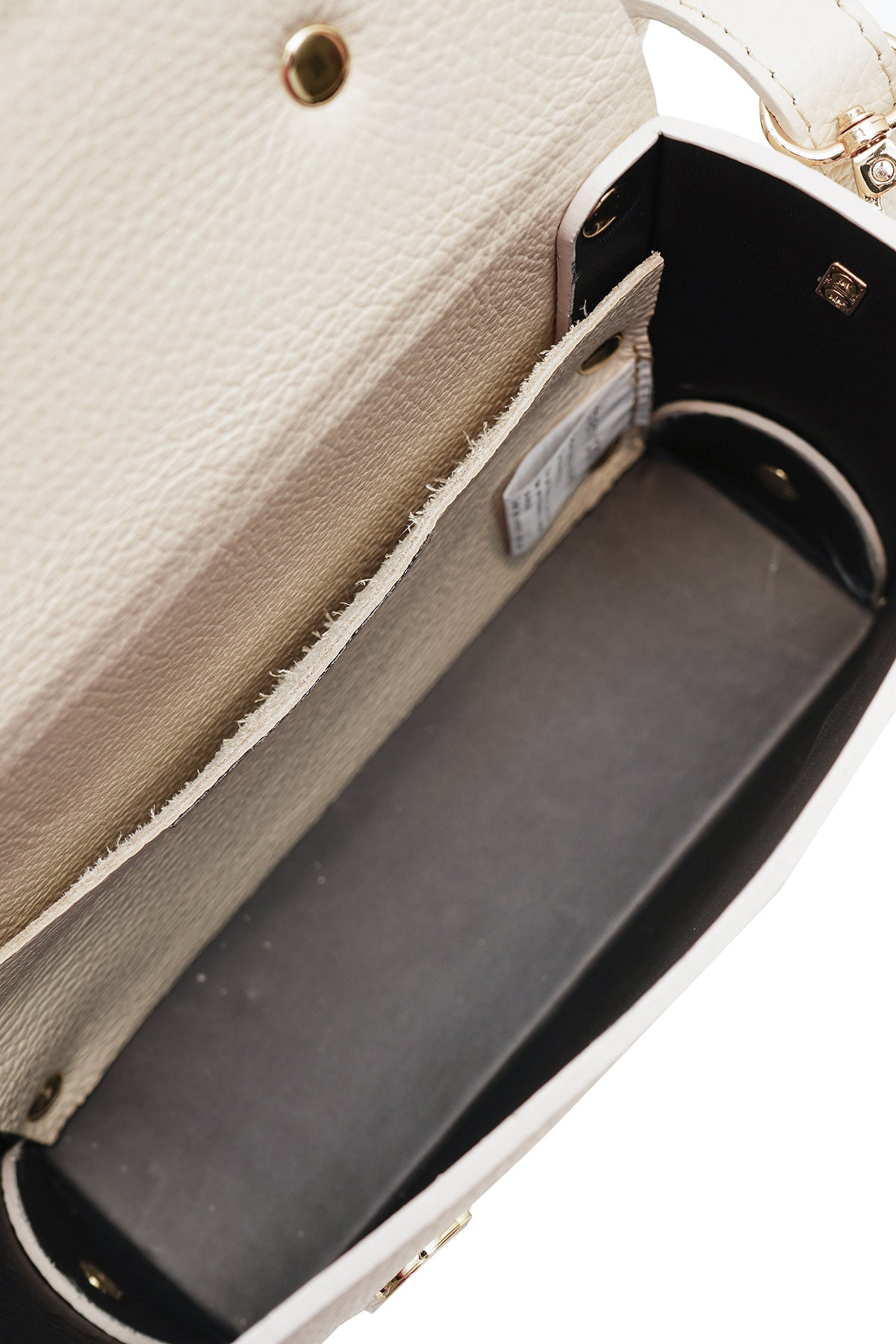 Sac cuir porté main BILLIE, beige