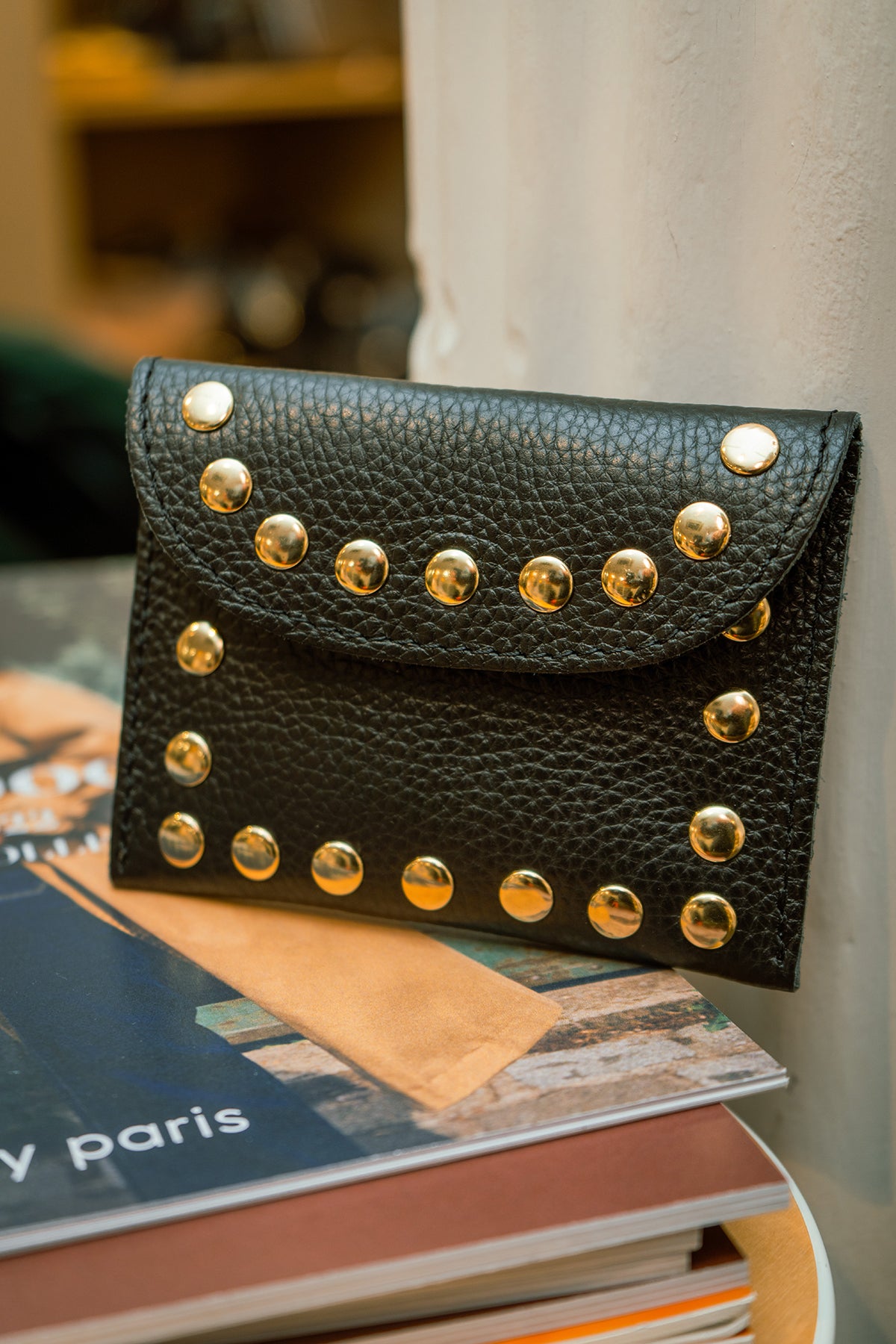 Porte-monnaie sac Cuir - LEINA