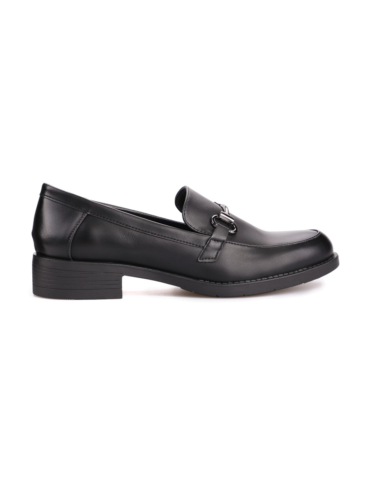 Mocassins femmes plates, Noir
