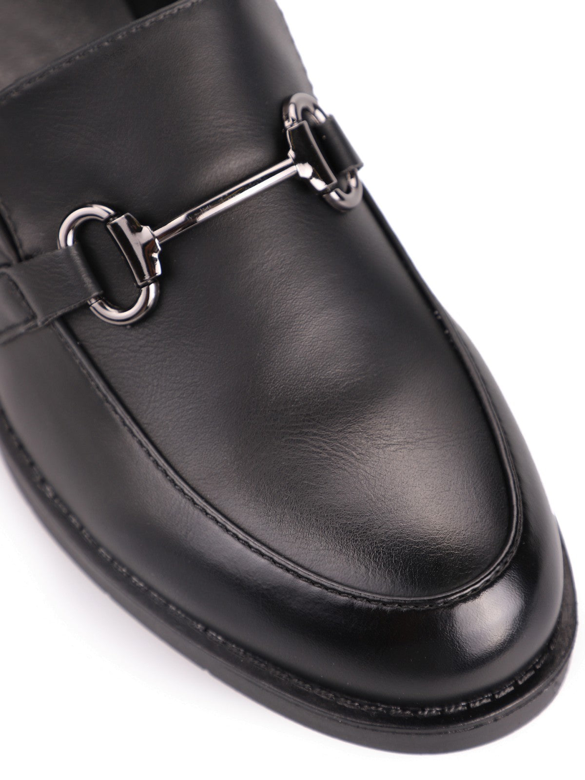 Mocassins femmes plates, Noir