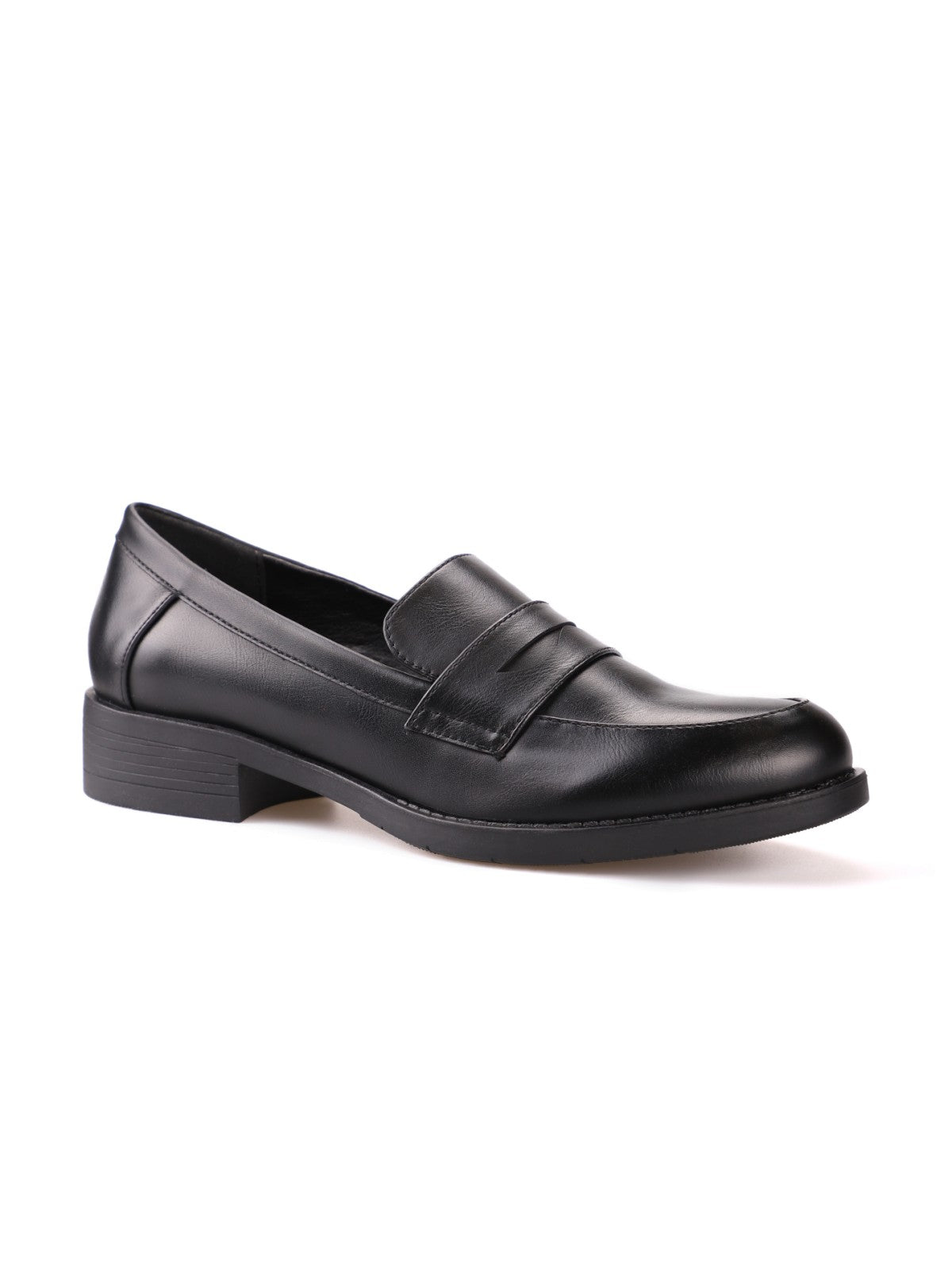 Mocassins Femmes plates, Loafer noir
