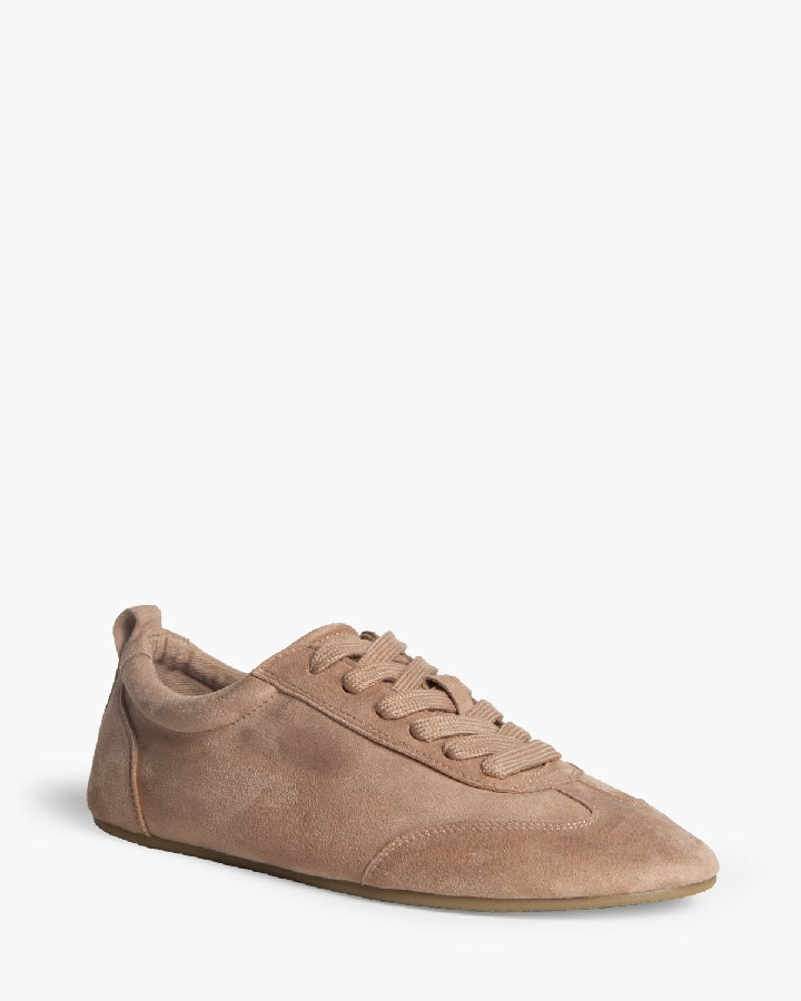 Les baskets avec lacets style ballerines, Rose pâle