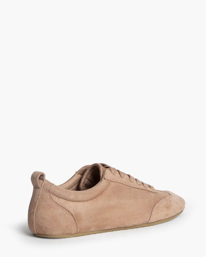 Les baskets avec lacets style ballerines, Rose pâle