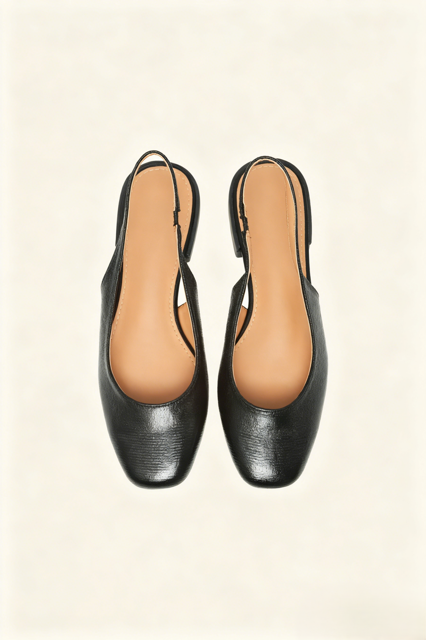 Ballerines slingback, Noire