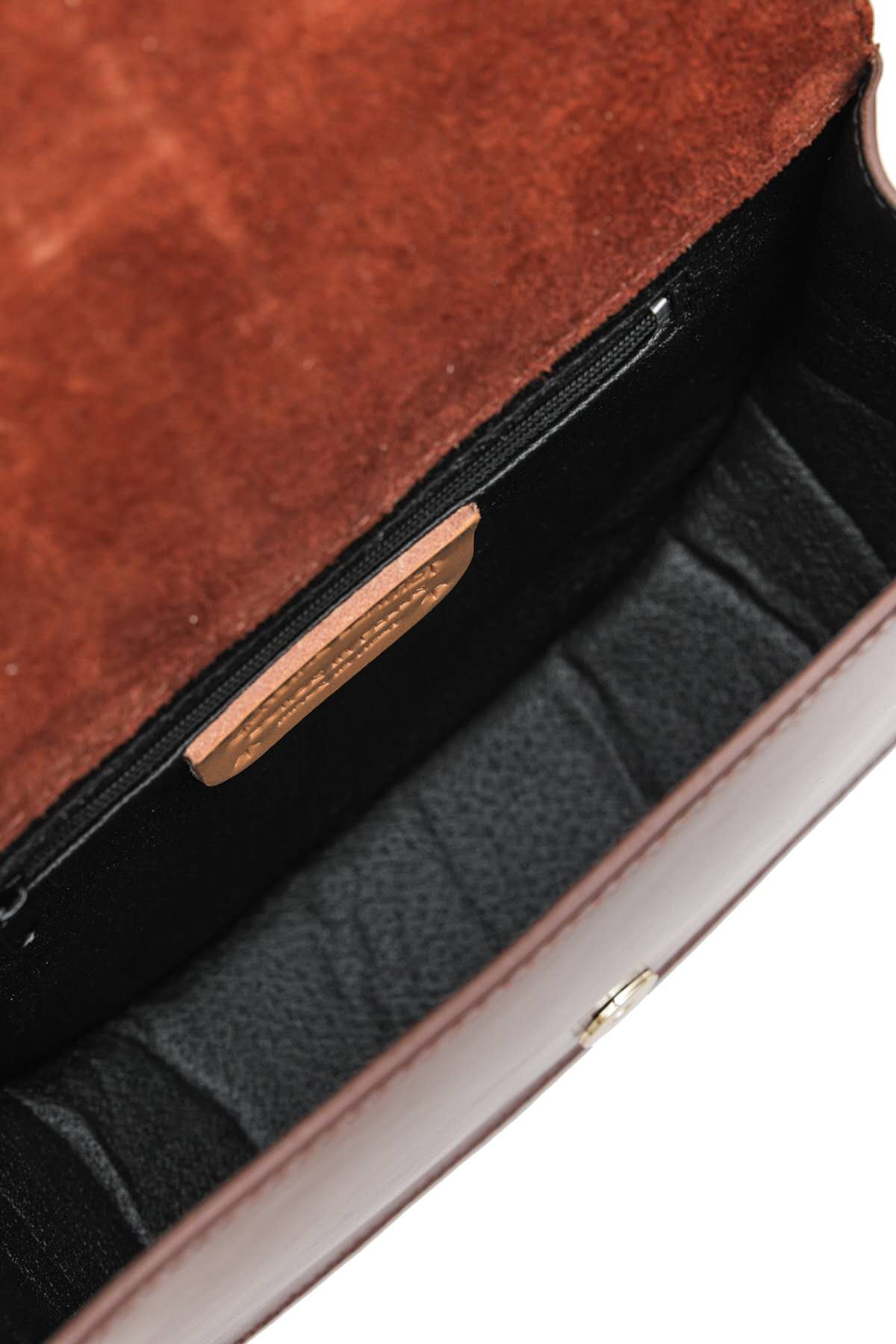 Sac bandoulière cuir Divine, Marrons