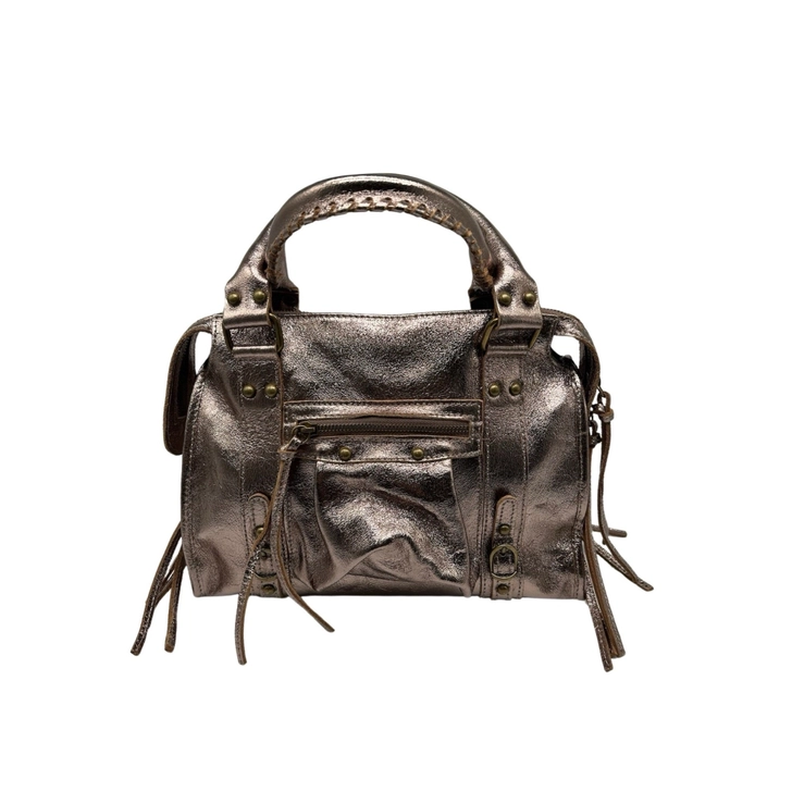 VICKY Sac à main Cuir Vintage, Grand format