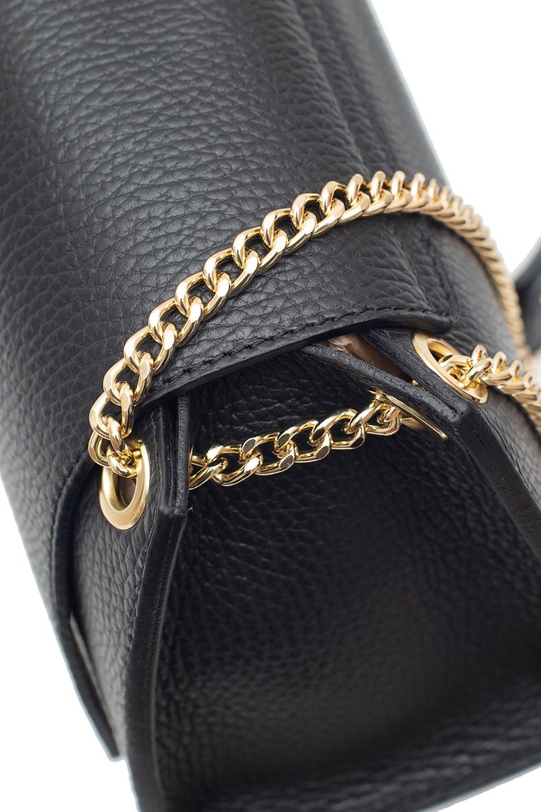 Sac à épaule cuir DANIA - Noir