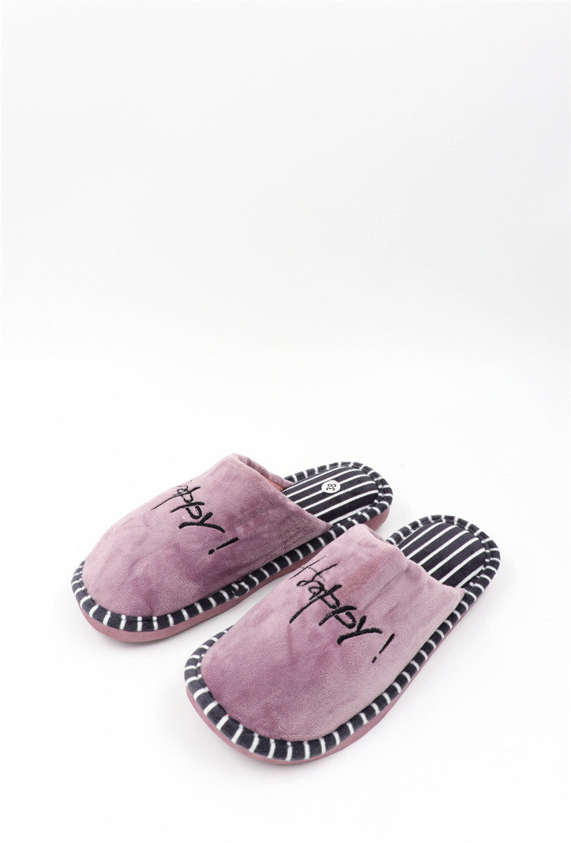 Chaussons Pantoufles fourrés femme, Lilas