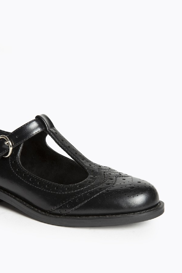 Derbies femmes style Salomé , Noir