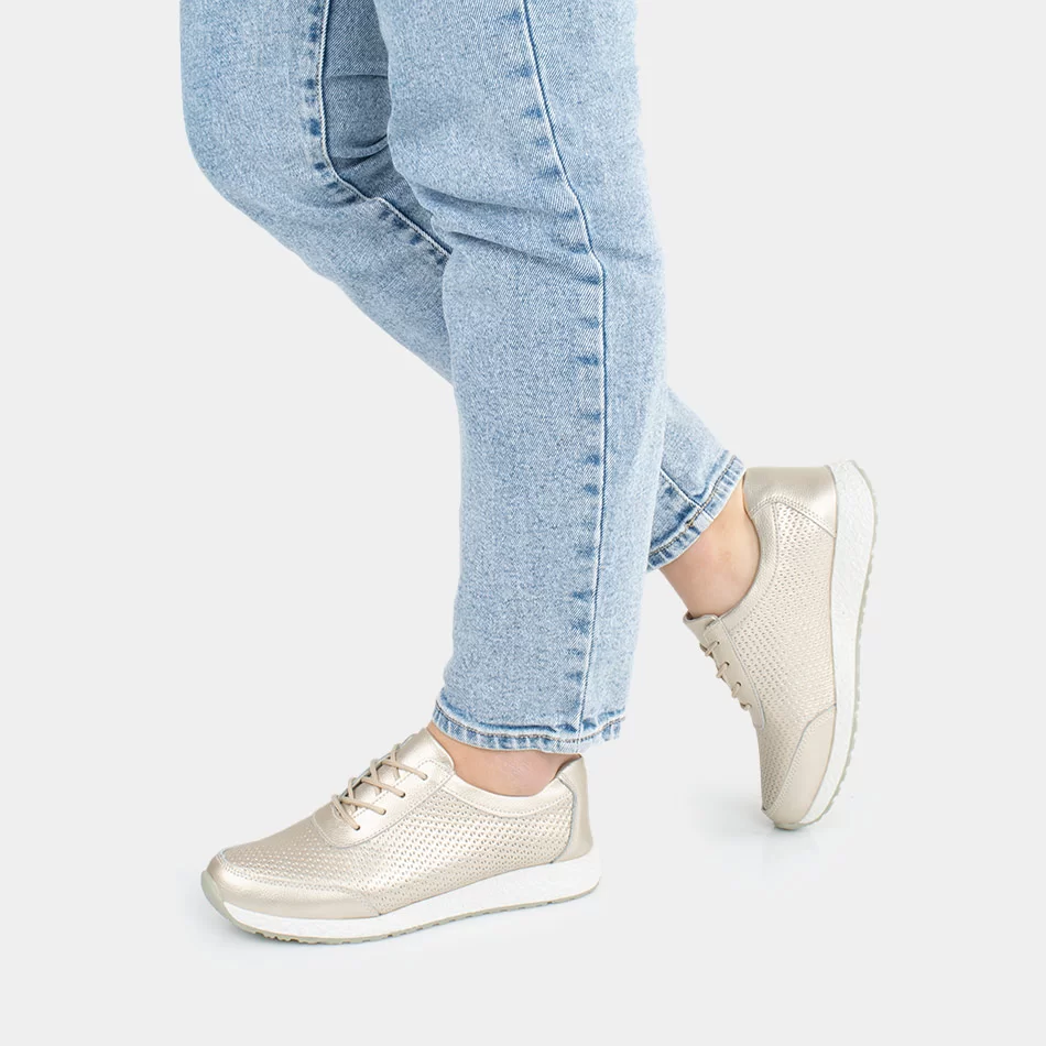 Tennis femme discount cuir