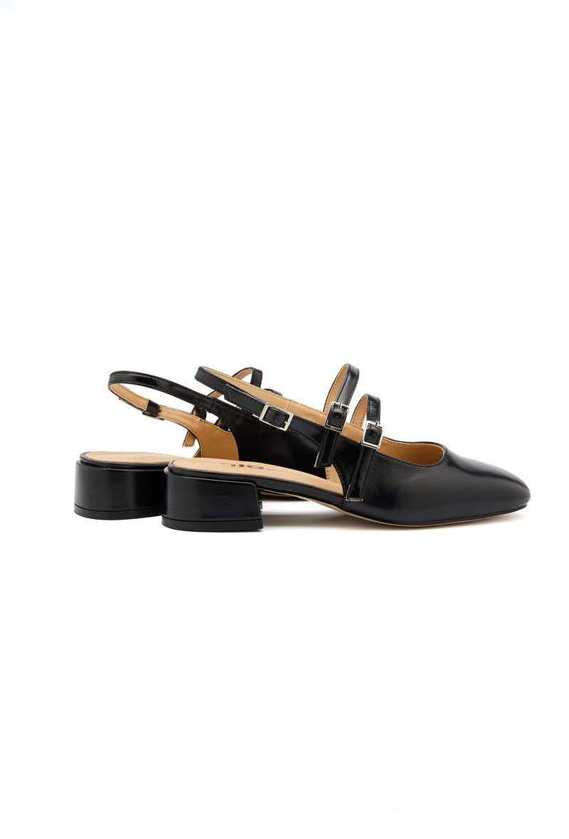 Babies slingback Mary-Jane - noir