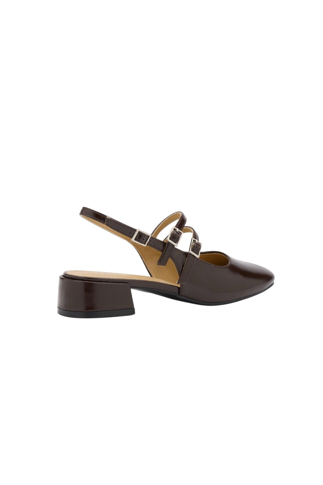 Babies slingback Mary-Jane - marron