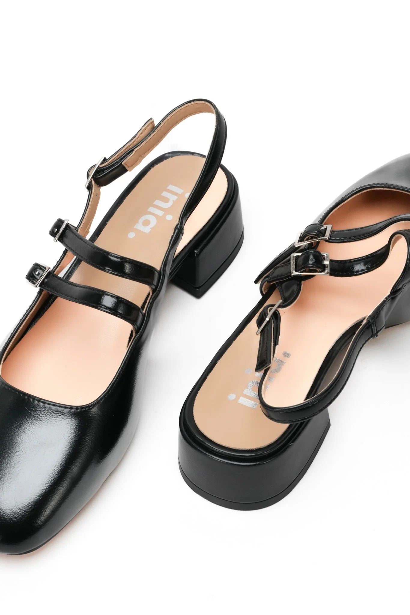 Babies slingback Mary-Jane - noir