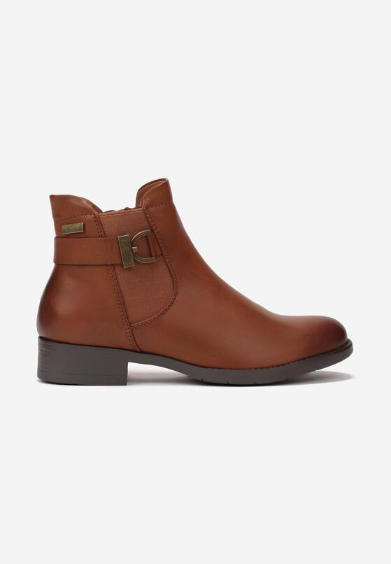 Bottines couleur outlet cognac