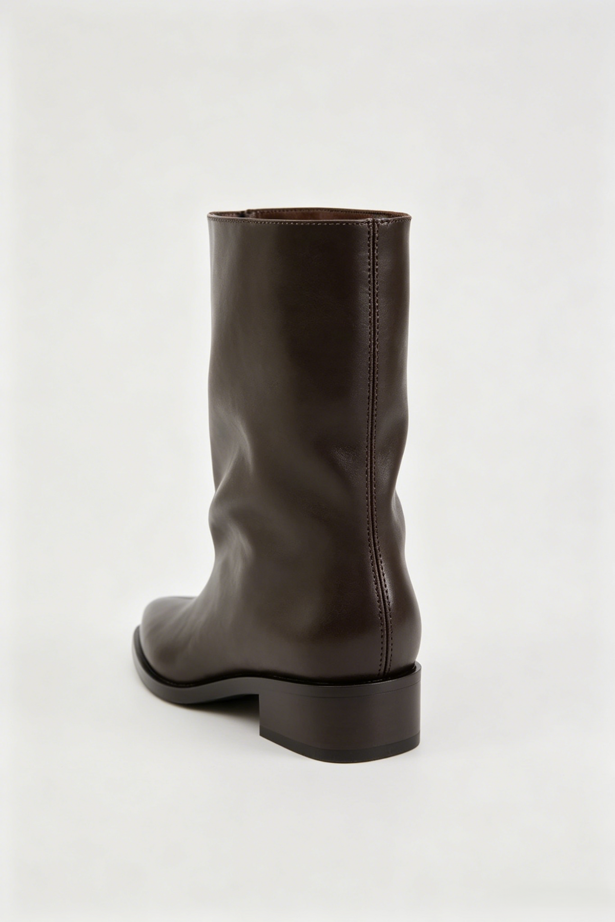 Bottines Mi-Hautes à Bout Pointu