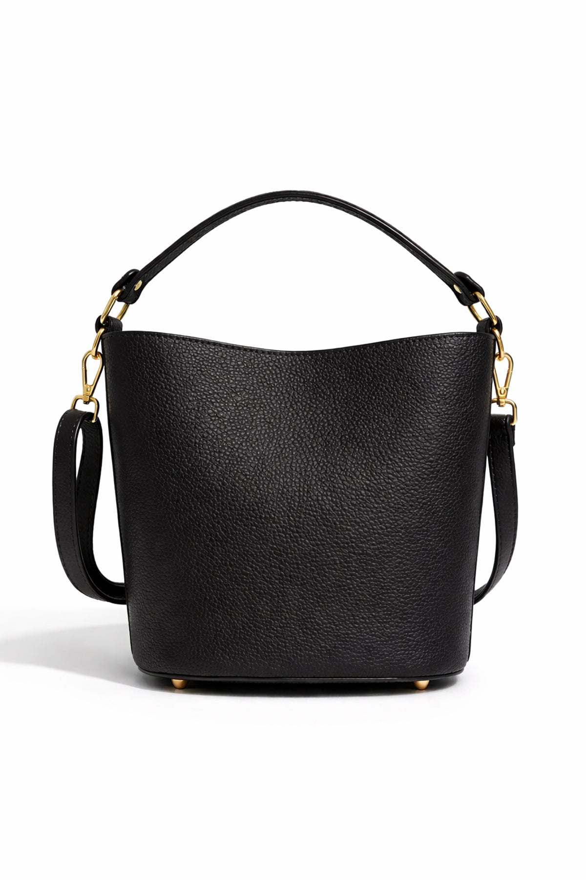 Sac ALIMA cuir SUÈDE - Noir