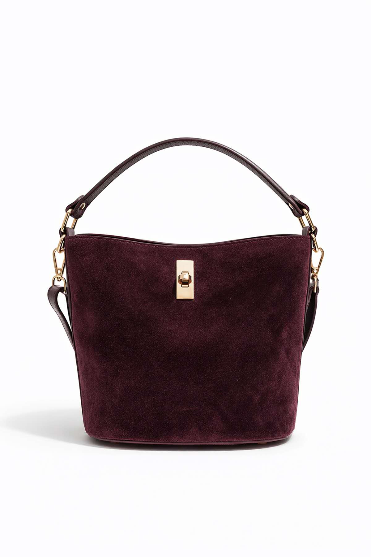 Sac ALIMA cuir  SUÈDE - Bordeaux