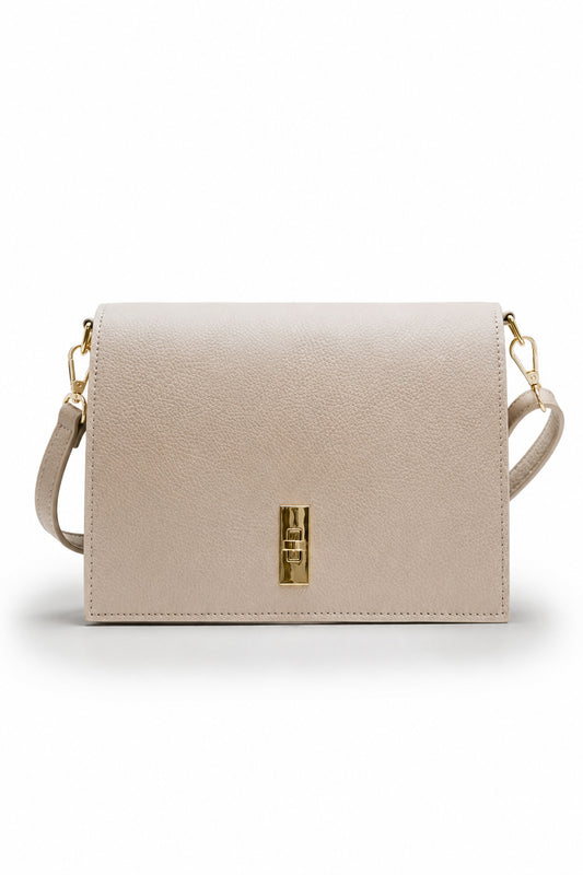 Sac cuir porté main SWANN, Granite