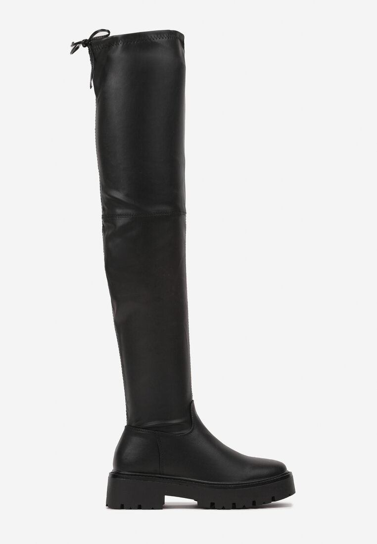 Bottes cuissardes en suédine - Noir - - 38.00 Bottes cuissardes en suédine - Noir - - 38.00