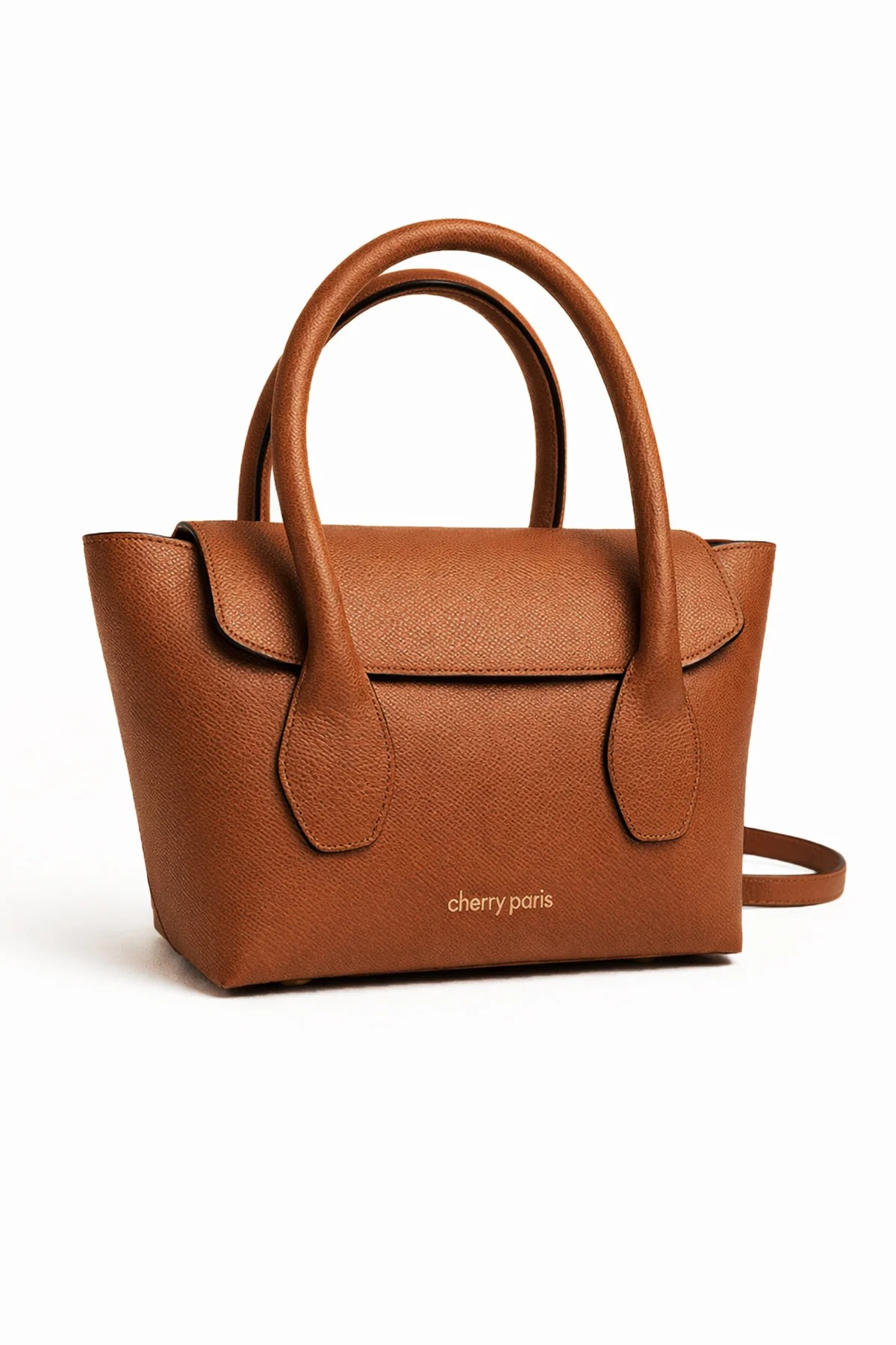 Sac cuir SAMANTHA PALMELLATO - Camel
