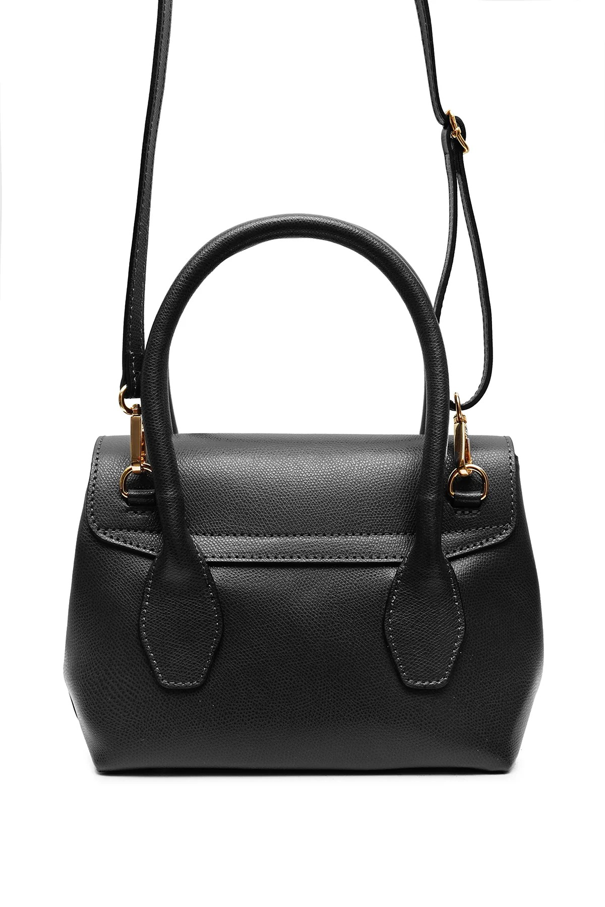 Sac cuir SAMANTHA PALMELLATO - Noir