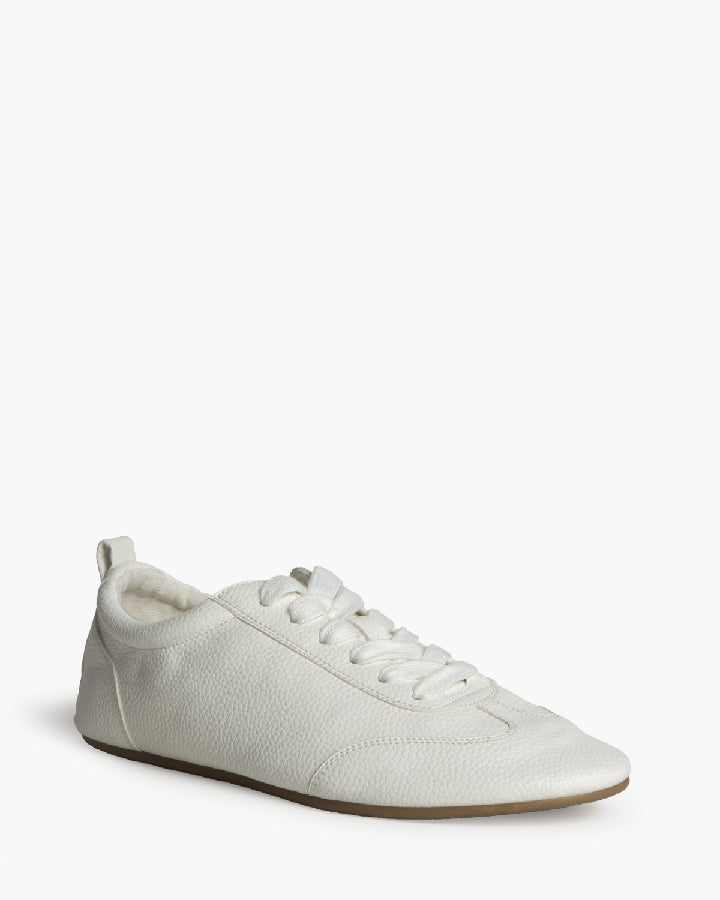 Baskets avec lacets style ballerine, Blanc