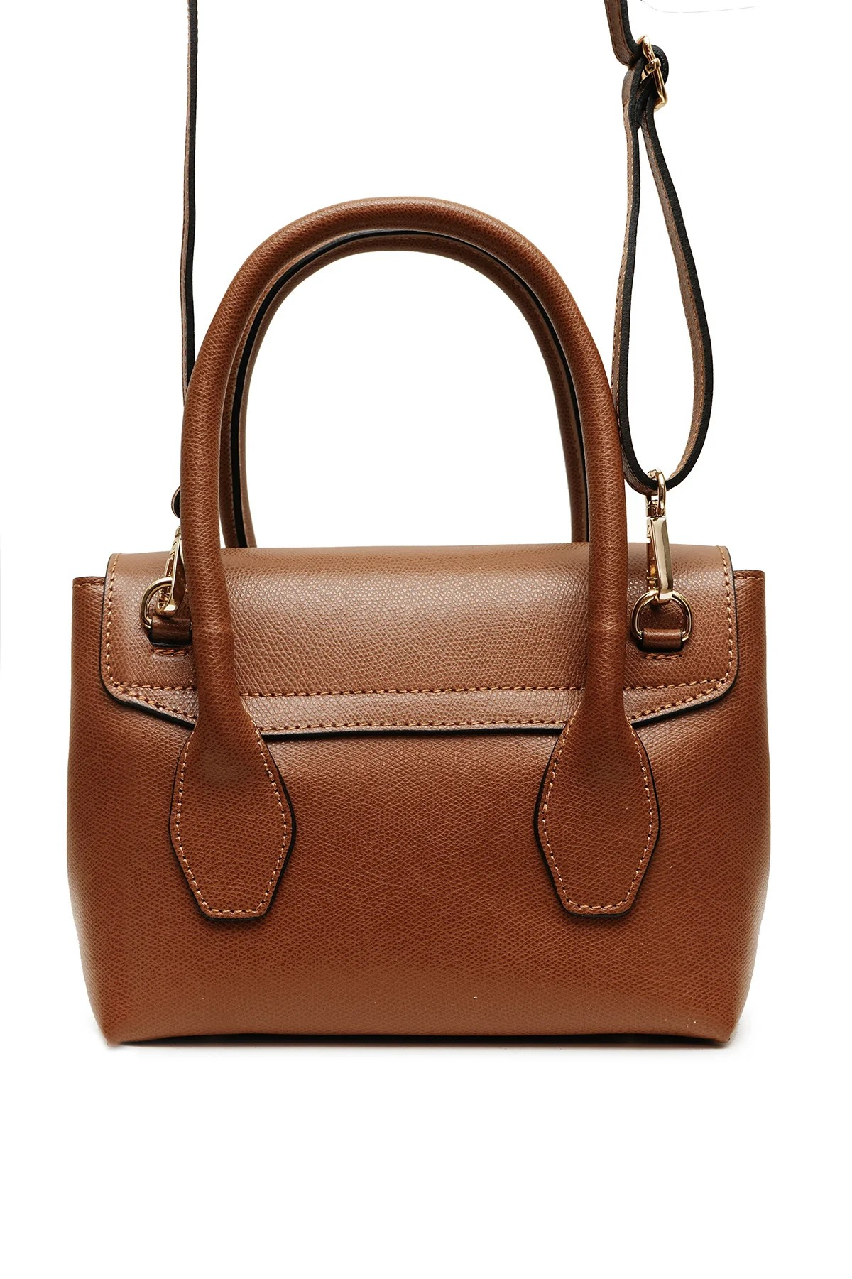 Sac cuir SAMANTHA PALMELLATO - Camel