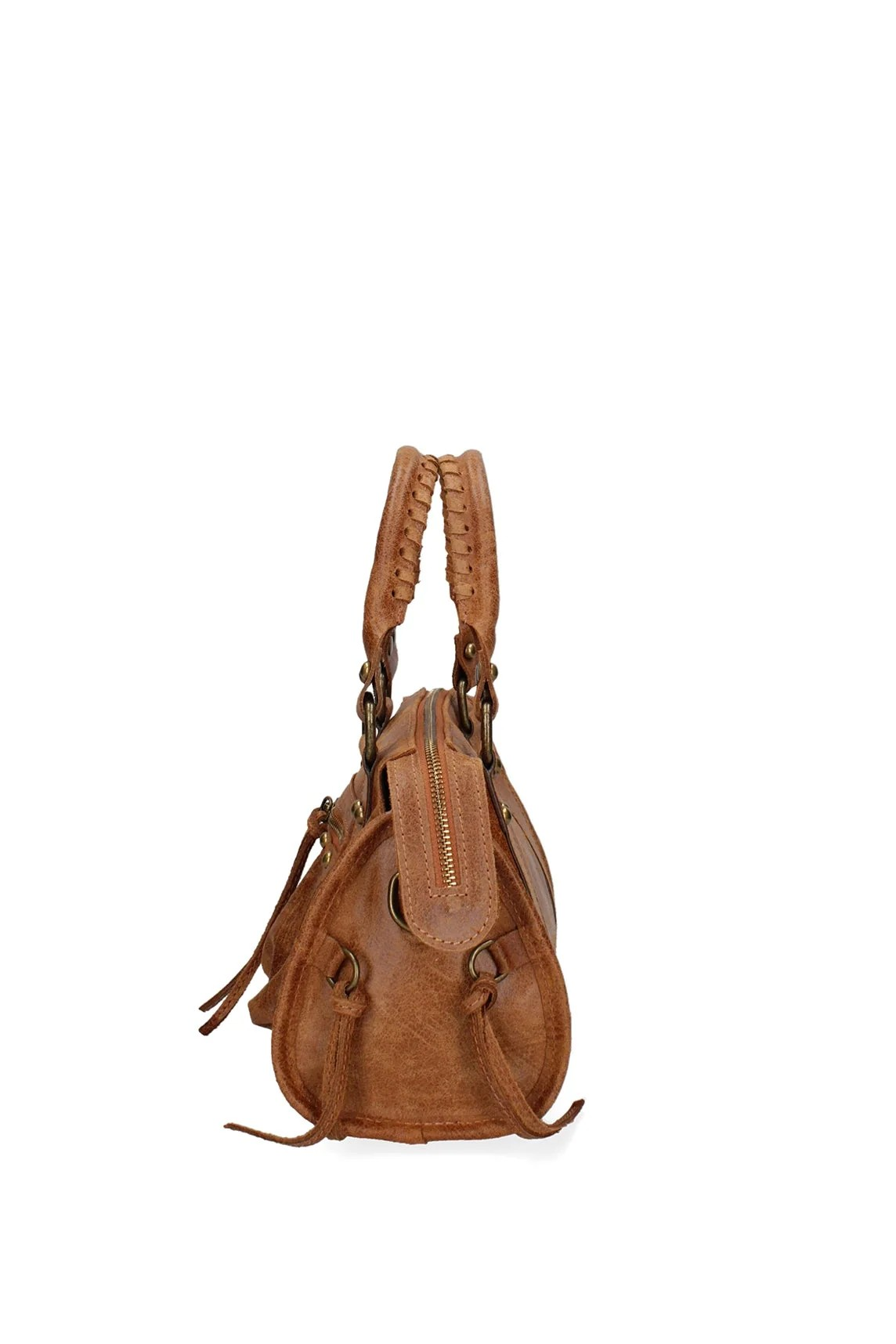 VICKY Sac à main Cuir Vintage, Coganc