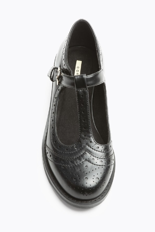 Derbies femmes style Salomé , Noir