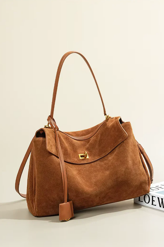 TEXAS  Sac à Main en Cuir  Raffiné, Grand format