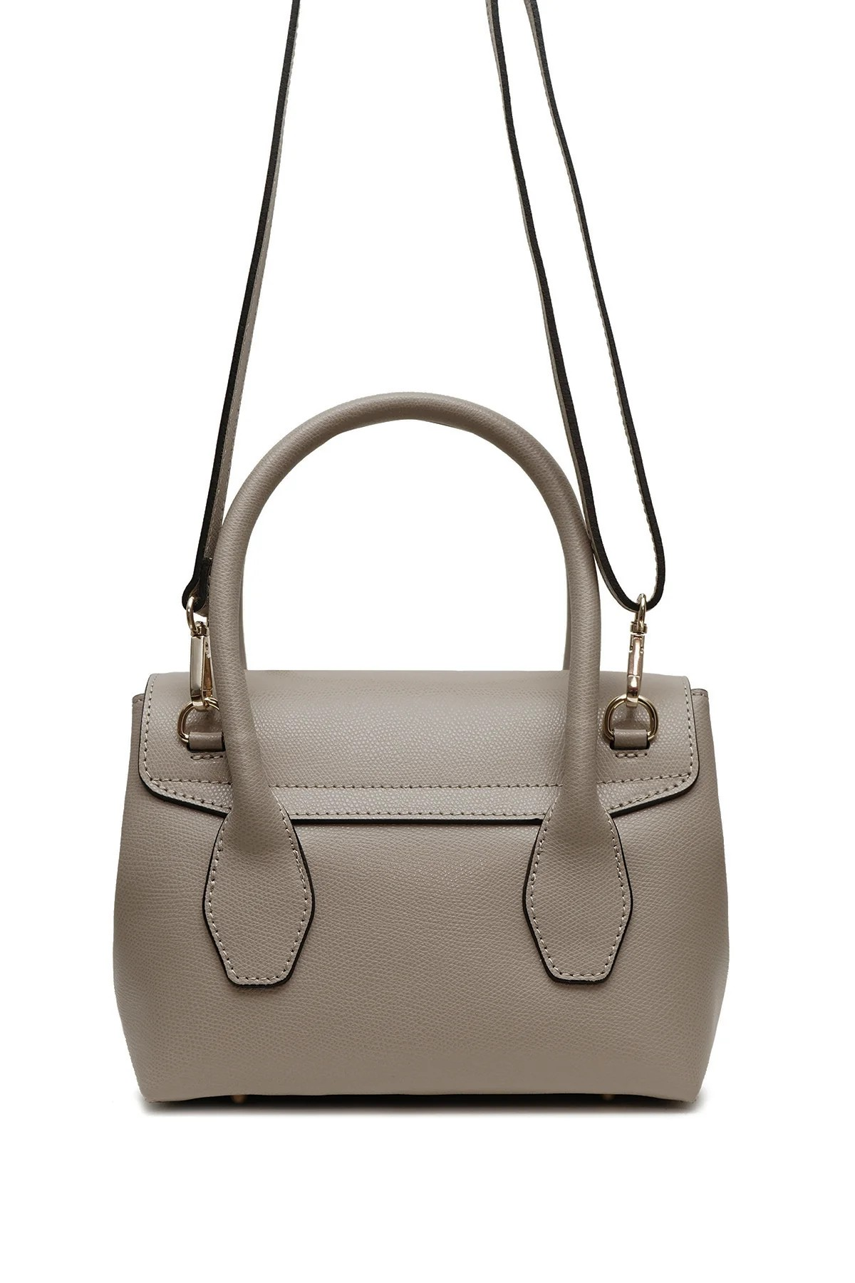 Sac cuir SAMANTHA PALMELLATO - Taupe clair