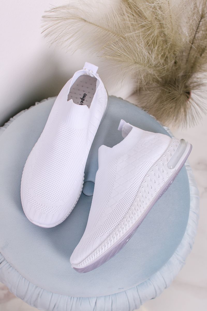 Lacets Femme Chaussure Blanche Sans Lacet Confortable Chaussures